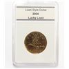 Image 1 : 2004 Canada $1 Dollar Lucky Loonie Coin Special Slab Case
