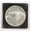 Image 1 : 1967 Canada Goose Silver $1 Centennial Dollar Coin Special capsule Case