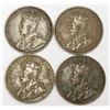 Image 2 : 1917-1920 Canada Large One Cent Coins 4x coin Run