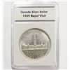 Image 1 : 1939 Canada Silver $1 King George Royal Visit Dollar Coin Special Slab Case