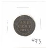 Image 1 : 1893 Canada Large One Cent Coin