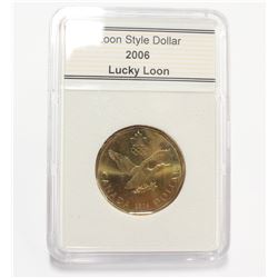 2006 Canada $1 Lucky Loon Coin Mint Slab Case