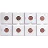 Image 2 : Page of 20x Canada 1 Cent Coins 1933-2000 Proof, Specimen & Business Strike Coins