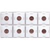 Image 3 : Page of 20x Canada 1 Cent Coins 1933-2000 Proof, Specimen & Business Strike Coins