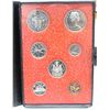 Image 1 : 1971 Canada Silver Double Dollar Proof Set 7x Coins B.C. Dollar Nice Strikes