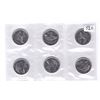 Image 2 : 2013 Canada Special Issue Whales 25 Cent 6x Quarter Set Sealed in Plastic