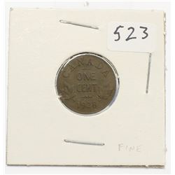 1928 Canada Small Cent Coin Key Date