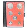Image 1 : 1971 Canada Silver Double Dollar Proof Set 7x Coins B.C. Dollar Nice Strikes