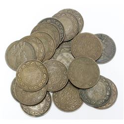20x 1909-1920 Canada Large Cent Coins Assorted Grades