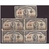 Image 1 : 5x 1923 Dominion of Canada Twenty Five Cent Shinplaster Banknote