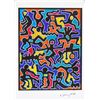 Image 1 : Keith Haring American Pop Signed Lithograph '89