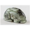Image 1 : Chinese Green & Black Jade Rabbit Toggle
