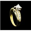 Image 4 : 1.00 Diamond Ring - 14KT Yellow Gold