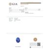 Image 6 : GIA Cert 12.06 ctw Tanzanite and Diamond Ring - 14KT White Gold