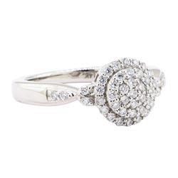 0.50 ctw Diamond Ring - 14KT White Gold