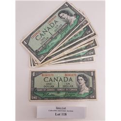 1967 Cdn Centennial Dollar x10