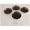 Image 2 : Birks Sterling Coasters x 4 74.92g Silver weight