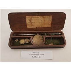 18th Century British Coin Scale