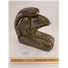 Image 1 : Soapstone 8'' x 9'' Bald Eagle by Melvin Dunn
