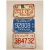 Image 1 : 1969, '72 & '74 BC Trailer Plates