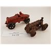 Image 1 : 5'' Cast Iron Hubley Car & Cast Tractor