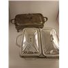 Image 1 : Double Hot Dish Service Tray & Single Hot Dish Tray