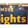 Image 2 : Smoke Weights Tin Sign 34'' x 24''