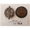 Image 1 : Third Reich Nazi Wehrmacht Bronze Driver Proficency Badge and  Nazi Pin