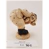 Image 1 : Hitler Pressed Chalk Ware Toothpick Holder WWII