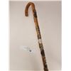 Image 2 : 1930's German Walking Stick w/15 Trail Badges