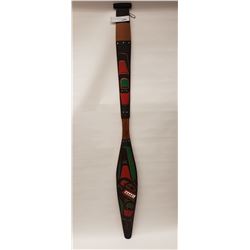 Cedar Paddle Kwak'waka'wakw Lawrence  Skow (Carver from Bella Bella)  and  Allison Skow  Kwakiutl