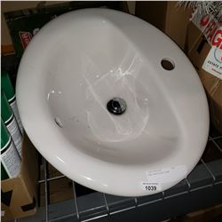 NEW PORCELAIN SINK