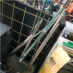 LOT OF LONG-HANDLED TOOLS