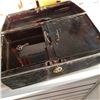 Image 3 : 2 METAL VINTAGE BALLOT BOXES - 1 W/ KEY