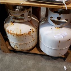 2 20LB PROPANE TANKS