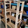 Image 2 : 2 PINE OF SHELF STORAGE UNITS