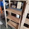 Image 3 : 2 PINE OF SHELF STORAGE UNITS