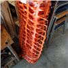 Image 3 : ROLL OF ORANGE MESH FENCE