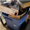 Image 1 : TOTE OF EAR PROTECTION, AIR MATTRESS