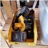 Image 2 : TOTE OF CORDLESS BATTERIES AND RANGE CATCHERS