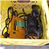 Image 2 : JIGSAW, SANDER, AND BAG OF CORDLESS BATTERY CHARGER