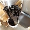 Image 3 : LOT OF METAL SHELVING, METAL TRAY, AND GARBAGE GRABBER