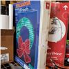 Image 1 : SYLVANIA HOLOGRAPHIC WREATH ROPE LIGHT SCULPTURE NEW IN BOX