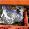 Image 3 : 2 MILK CRATES OF ASSORTED TOOLS