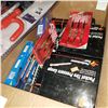 Image 2 : BOX OF NEW PRESSURE GAUGES, SHARPENING STONES, AND PRECISION SCREWDRIVERS