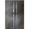 Image 2 : PAIR OF 75" WOODEN BOAT OARS