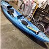 Image 1 : PELICAN KAYAK WITH ROOF CARRIER PADS AND PADDLES