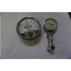 BOAT GAUGE AND TEMPERATURE GAUGE