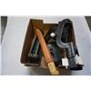 Image 1 : SIGNED "J. MARTINI" FILLET KNIFE W/ LEATHER SCABBARD AND SCOTTY ACCESSORIES