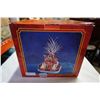 Image 1 : FIBER OPTIC SANTAS HOUSE DECORATION